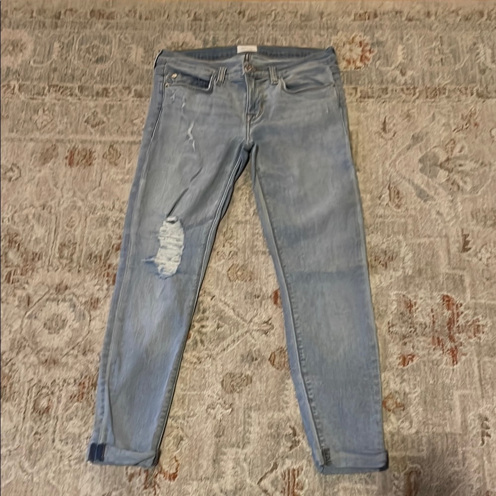 Hudson Jeans Women's Light Blue Skinny Jeans